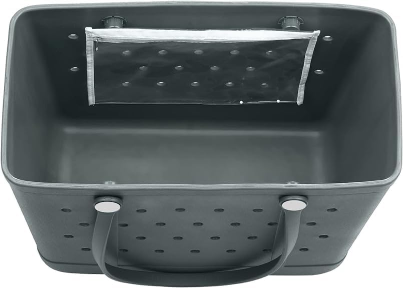 Tote Bag for Women - Large Rubber Beach Bag, Medium Waterproof Sandproof Travel Tote Bags for Beach Outdoor Sports - Image 4