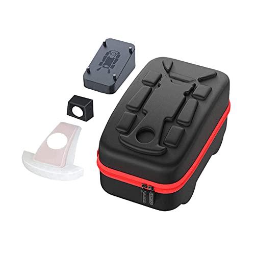 Huachaoxiang Schutzhülle Für Schalter Mario Kart Live, 4-In-1-Zubehörsatz Tragbarer Schutz Reisetasche, Karthalterung, Kart-Kopfabdeckung, Kameraabdeckung Für Nintendo Switch,Schwarz Cover