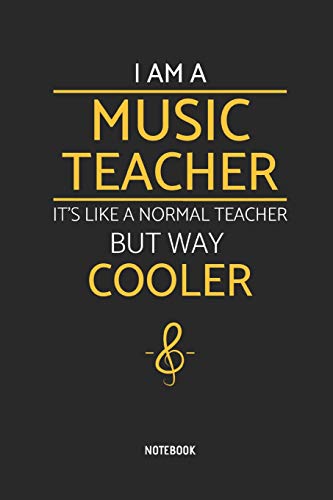 I'm A Music Teacher | Notebook: Music Teacher Notebook / Journal - Great
