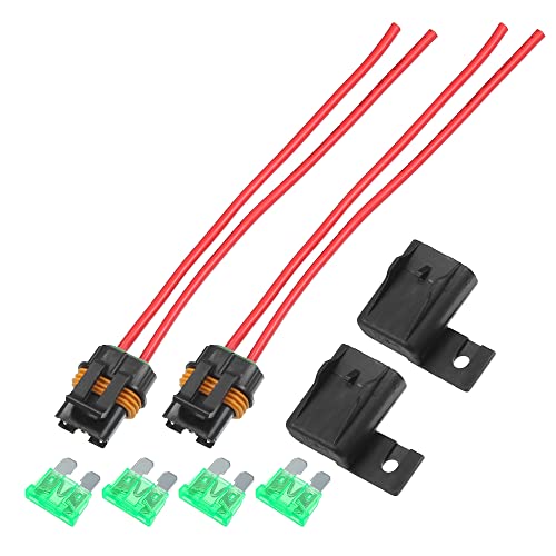 Portafusibles estanco 30A con cable de calibre 12 AWG resistente al agua y polvo para motor