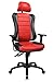 Produktbild Topstar Bürostuhl Head Point RS inkl. höhenverstellbare Armlehnen und Kopfstütze schwarz/rot