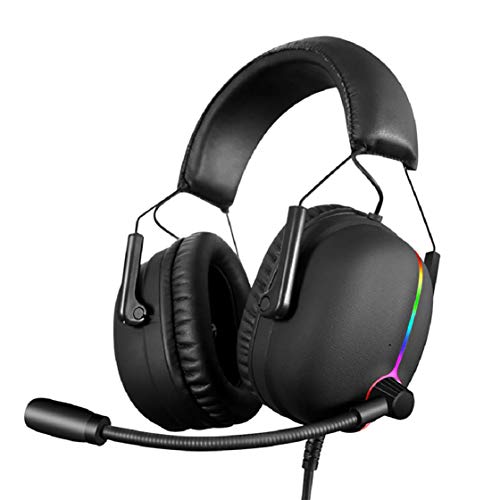 Vacally High Fidelity HiFi Gaming Headset Dynamic Microphone Headset Physics 7.1 Gaming Headset Headset Gaming Headset