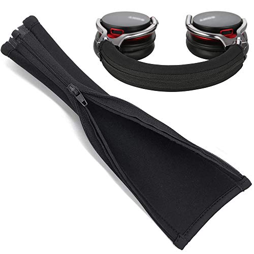 MDR-1A�w�b�h�o���h�J�o�[�A�����p�g�b�v�w�b�h�o���h�v���e�N�^�[�p�b�h�N�b�V�����J�o�[�C�����i�BSony MDR-1R 1RNC 1RBT MDR-1A 1ADAC 1ABT�w�b�h�t�H���ɑΉ�(�u���b�N)