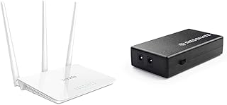 Tenda F3 300Mbps Wi-Fi Dual_Band Router, Easy Setup, WPS Button, Parental Control, Bandwidth Control, Wi-Fi Sc
