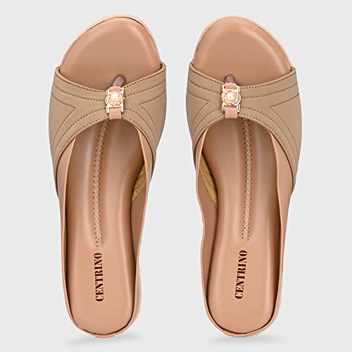 Image of Centrino Women Thong Sandals & Comfortable Ortho Care Sandal For Ladies | Fashion Wear Sandal & Chappal | Soft Cushioned for More comfort (6213)