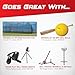 Heater Sports Junior Baseball Pitching Machine, Portable, and Adjustable with Variable Speed and Angle, Perfect for Kids' Batting Practice, Skill Development, and Backyard Training