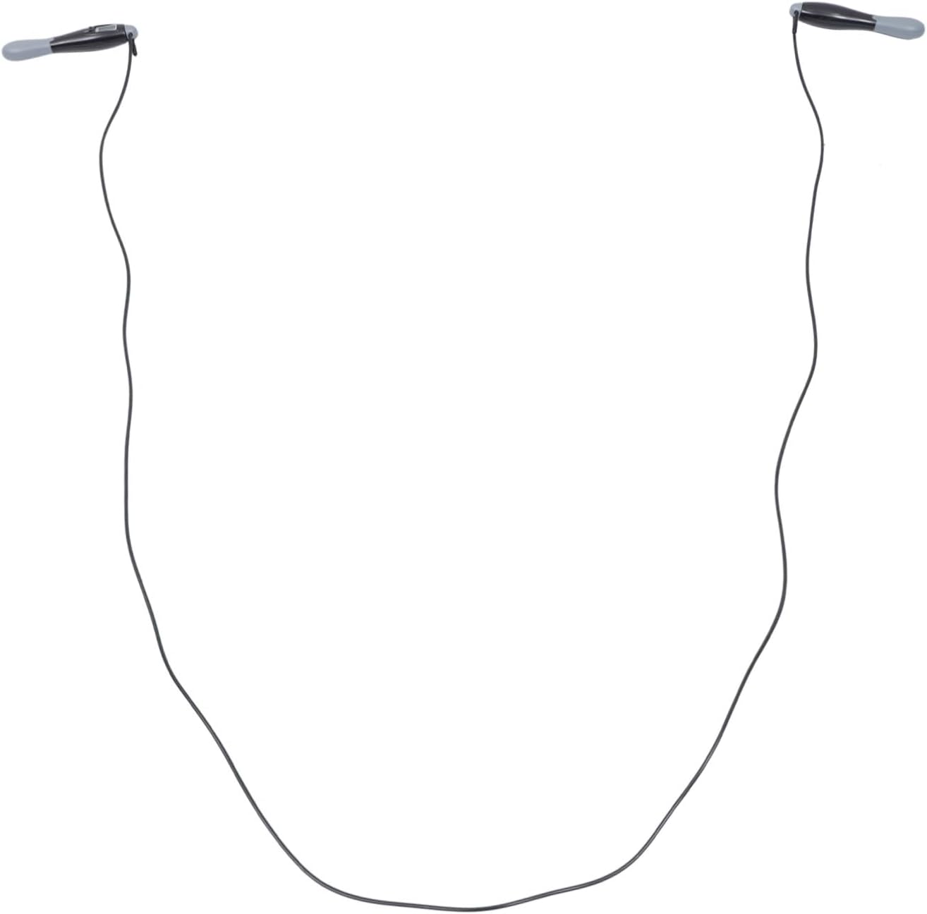 Counting Fitness Jump Rope for Adults Steel Wire Skipping Rope in Black and Gray Portable Exercise Accessory for Weight Loss and Endurance Training