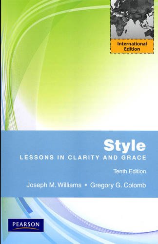 Style: Lessons in Clarity and Grace: International Edition