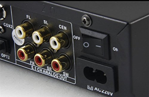 Décodeur DTS Sound 5.1 ch Gowe HiFi V3 décodeur audio numérique cristal