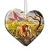 Trend Setters Disney – The Lion King – Remember Who You are – Thomas Kinkade Studios – Hanging Acrylic Print – Heart-Shaped Decoration – for Gifting and Collecting Ltd.