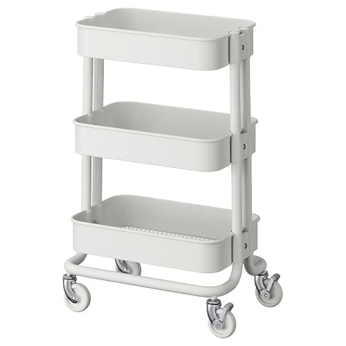 IKEA Rashult Utility Cart White 15x11x25 5/8 204.630.56