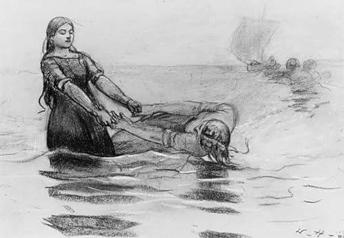 Cuadro Pintura Murales Decor los bañistas winslow homer para Pared Vacía