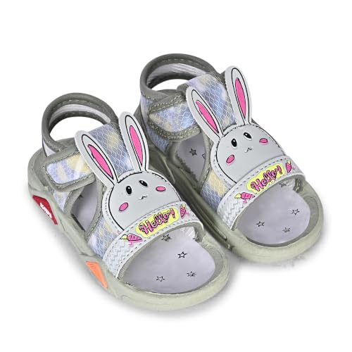 Image of Kids Sports Sandals Lightweight Breathable Anti Slip Comfortable Velcro Footwear for Boys and Girls