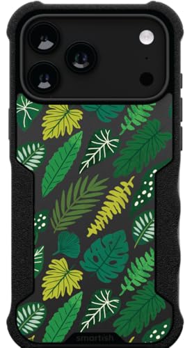 Image of Smartish - Leaf Me Alone - iPhone 17 Pro Max MagSafe Armor Case - Gripzilla [Rugged & Tough] Heavy Duty Armor Case - Fits iPhone 17 Pro Max