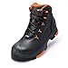 Produktbild Uvex 2 Arbeitsschuhe - Sicherheitsstiefel S3 SRC ESD - Orange-Schwarz - Weite 12 / Weit - GR, Größe:41