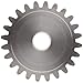 Ametric® 20S1060 Inch Steel Spur MPB Gear, 20 Deg 10DP, 60 Teeth, 1 Inch +/-1/16
