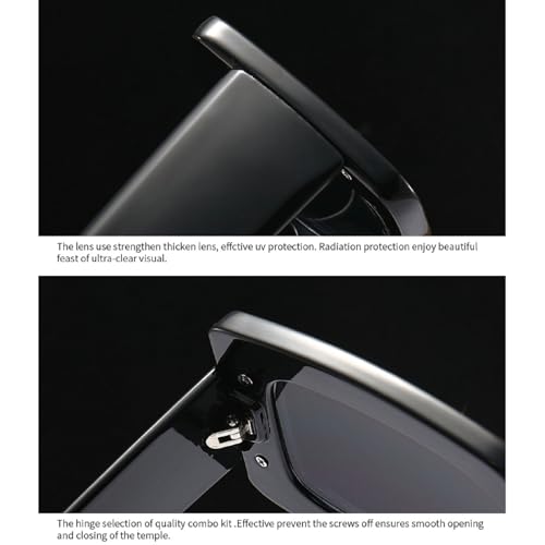 Image of Fashion Square Sunglasses For Women Men Rivet Decoration Luxury Ladies Sun Glasses UV400 Shades Lady Leopard Eyewear