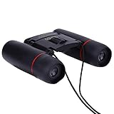 SOONHUA Krachtige Verrekijker 1Pc 30 * 60 Draagbare Lichtgewicht Metalen Verrekijker Met Dubbele Scherpstelling Met Taskoord Ideaal Voor Vogels Kijken Reizen