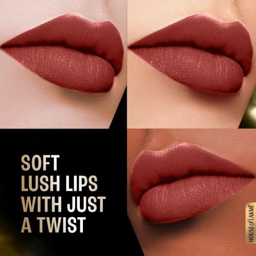 Image of Lakme Cushion Matte Lipstick, Red Retro, 4.5 g (Pack of 2)