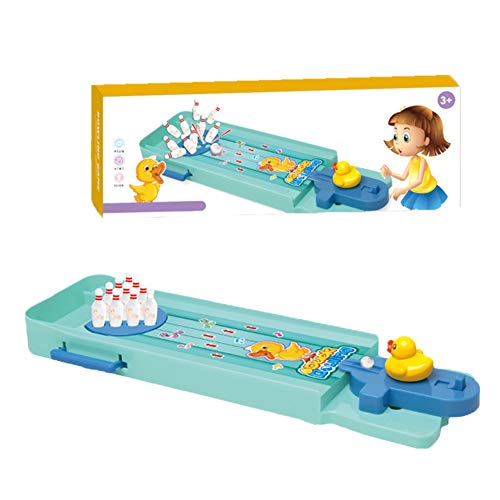 Preisvergleich Produktbild MAQLKC Bowling Spiele Sport Billardkugel Abrollrampe Queue Tisch Geschicklichkeitsspiel Freizeit Tischkegelspiel Tischkegelbahn Spielbrett Spielzeug Brettspiele