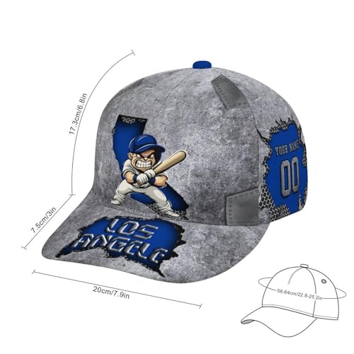 Gorra de Béisbol Estilo Ciudad Ajustable para Hombre y Mujer miniatura 2