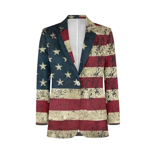 TOADDITDO Men's Sport Coat Casual Blazer One Button Suit Jacket Regular Fit Sportcoat for Dinner,Prom,Party3