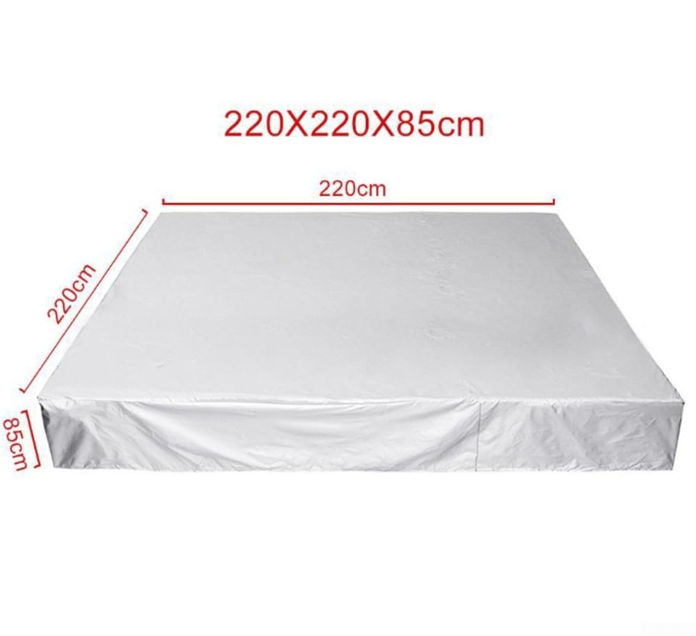 Funda para antipolvo 220cm Protección Tiempo Funda para antipolvo(Black 220 * 220 * 85cm)