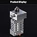 immagine 7PoPprint Upgrade - Dissipatore di calore All Metal Hotend 3D pezzi per stampante CR-10 Ender3 3D MK8 ugello CR10 Titanium Heat Breaker