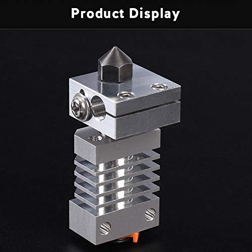 PoPprint Upgrade - Dissipatore di calore All Metal Hotend 3D pezzi per stampante CR-10 Ender3 3D MK8 ugello CR10 Titanium Heat Breaker