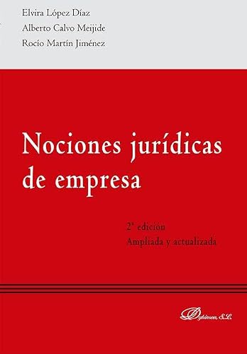Nociones jurídicas de empresa (SIN COLECCION)