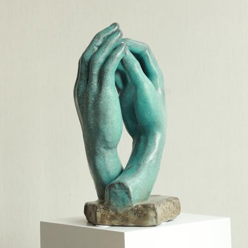 Escultura Rodin Mano de Dios en Cerámica 11" miniatura 6