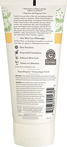 Burts-Bees-Face-Cleanser-for-Sensitive-Skin-6-Oz-Package-May-Vary Burt's Bees Facial Cleanser for Sensitive Skin with Aloe, 98.9% Natural Origin Skin Care, Stocking Stuffers & Skin Care Christmas Gifts (6 oz)