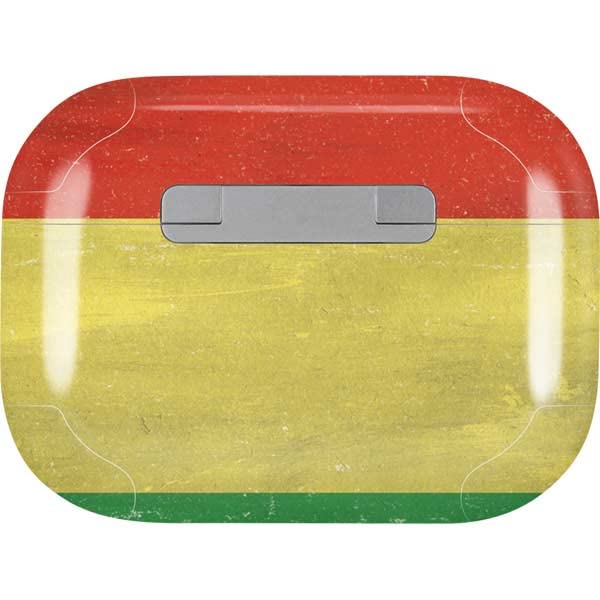 Skinit Decal Audio Skin Compatible with Apple AirPods Pro (2rd Gen, 2022) - Skinit Originally Designed Bolivia Flag Distressed Design