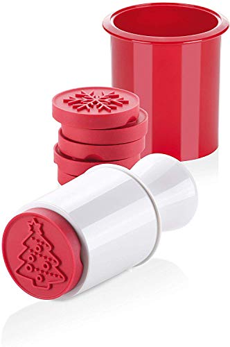 Tescoma Cookie Cutter & Stamper (Christmas)