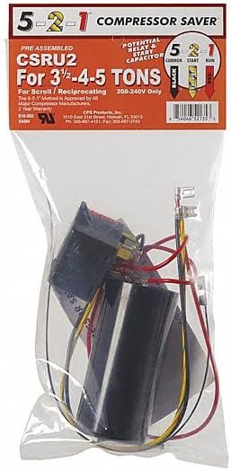 5-2-1 CSRU2 Compresor Saver para unidades de 3/12 a 5 toneladas