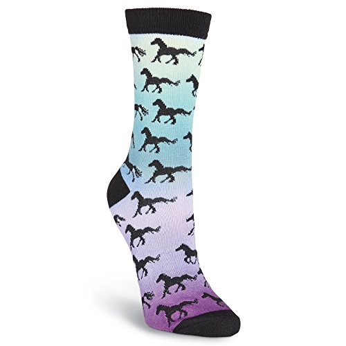 Image of K. Bell Socks womens Retro Varsity Lettuce Crew