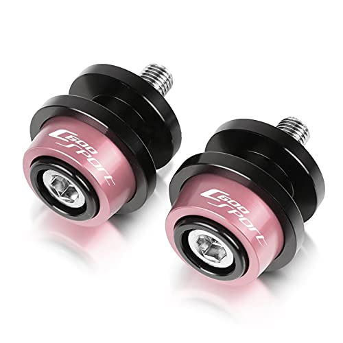 Bobines de bras oscillant 8mm rose pour BMW C600 Sport 2011-2015