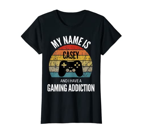 Il mio nome è Casey e ho una dipendenza da gioco Magliett