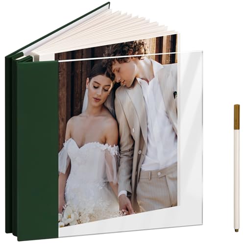 Vienrose Acrylic Cover Dark Green Album