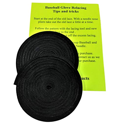 Image of TOFL Baseball Glove Lace Kit | Leather Lacing for Baseball & Softball Glove Repair - 72 inch Long Strips