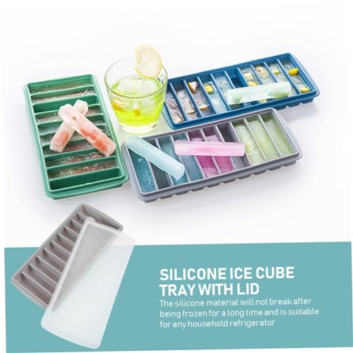 Molde de hielo de silicona con tapa SECFOU miniatura 7