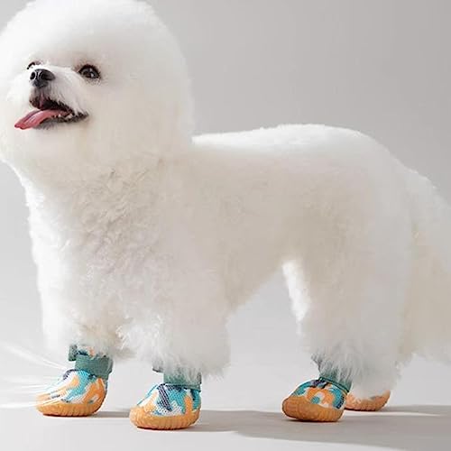 Cachorro - Dog Shoes Respirável Pet Boots,Botas antiderrapantes para cães para pisos madeira, pata a
