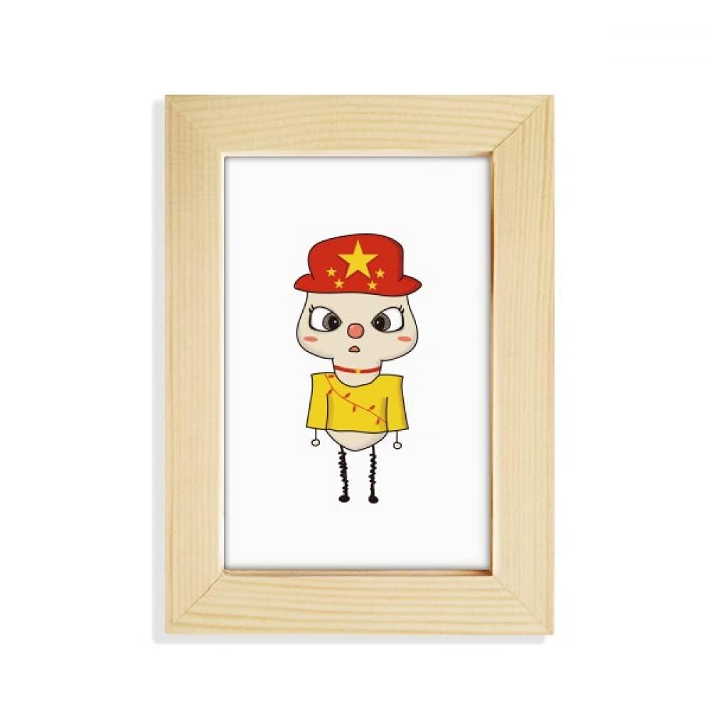 Cadre photo Chine et Asie Mandarine 12,7x17,8 cm pour décorer votre bureau