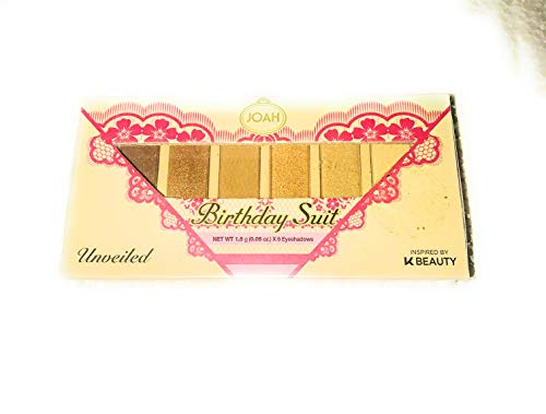 JOAH Birthday Suit Eyeshadow Palette
