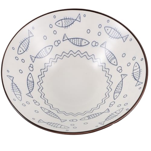 DECHOUS �L�b�`���p�T�[�r���O�{�E�� �Z���~�b�N�� 8�C���` �O�؃{�E�� �T���_��X�[�v�ɍœK ���F�̑@�ׂȌ`�� �a���̔������f�U�C�� �ƒ�⃌�X�g�����̎g�p�ɓK����