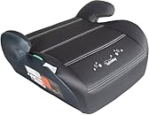 Tataway con grafiche stelline nere Seggiolino Alzatina Auto Bimbi i-Size ECE R129. Rialzo Auto per Bambini 6-12 Anni, 125-150cm, 22-36Kg