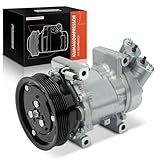 【Technische Info.】Kältemittel: R134A; Kompressoröl: PAG46; Menge des vorgefüllten Öls [ml]: ca. 135+20; Spannung [V]: 12; Rippenanzahl: 6; Pol-Anzahl: 2-polig; Riemenscheibendurchmesser [mm]: ca. 125; Felgendurchmesser [mm]: ca. 129