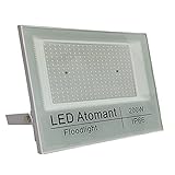  Foco Proyector LED 200W. Color Blanco Frio (6500K). 20000 lumenes. IP66 Impermeable.