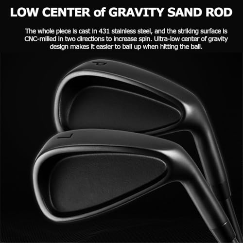 Wedge de golf de précision avec manche en acier inoxydable et face CNC - 5