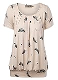 *Damen Basic Sommer kurzarmshirt